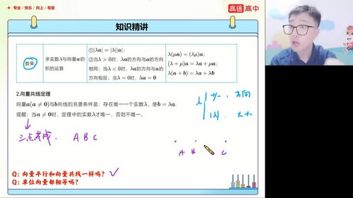 高途2023高考高三数学杨震秋季A+班 