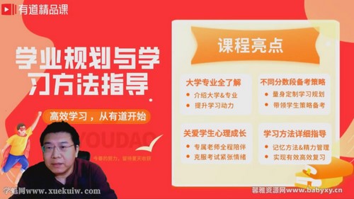 有道2022高考高三数学郭化楠春季目标班 