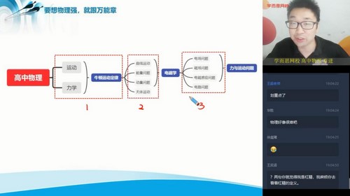 学而思2020暑期高一章进物理目标双一流直播班7讲（完结）（2020-2021学年1.89G高清视频）