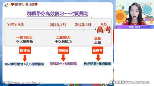 作业帮2023高考高三地理王群暑假A+班