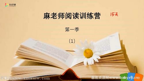 麻静15天小学阅读进阶计划（完结）