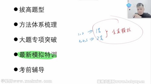 腾讯课堂2022高考数学蔡德锦二轮复习模块一：拔高题型训练 