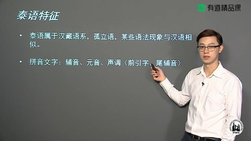 2020年有道考神零基础入门泰语语音（6.12G超清视频）