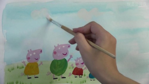 儿童水粉画教程-零基础入门（5.64G高清视频）