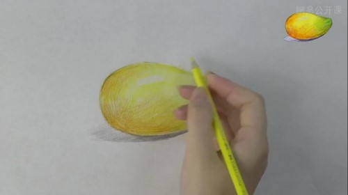 手绘素描彩铅食物（1.30G高清视频）