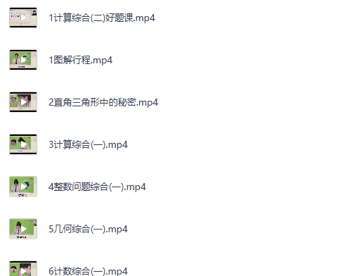 2025 小学数学 小升初 六年级数学培训S班 史乐 下（夸克）