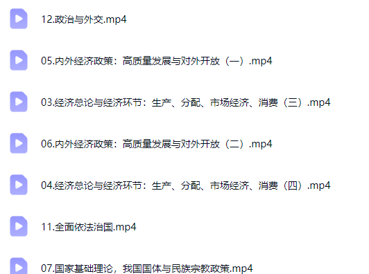 2027高三高考政治 朱法垚 一轮暑假班