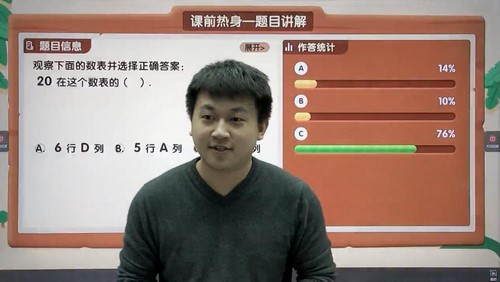 学而思2021年寒假培优四年级数学勤思在线王睿（完结）（9.52G高清视频）