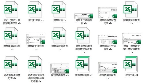 Excel财务管理模板