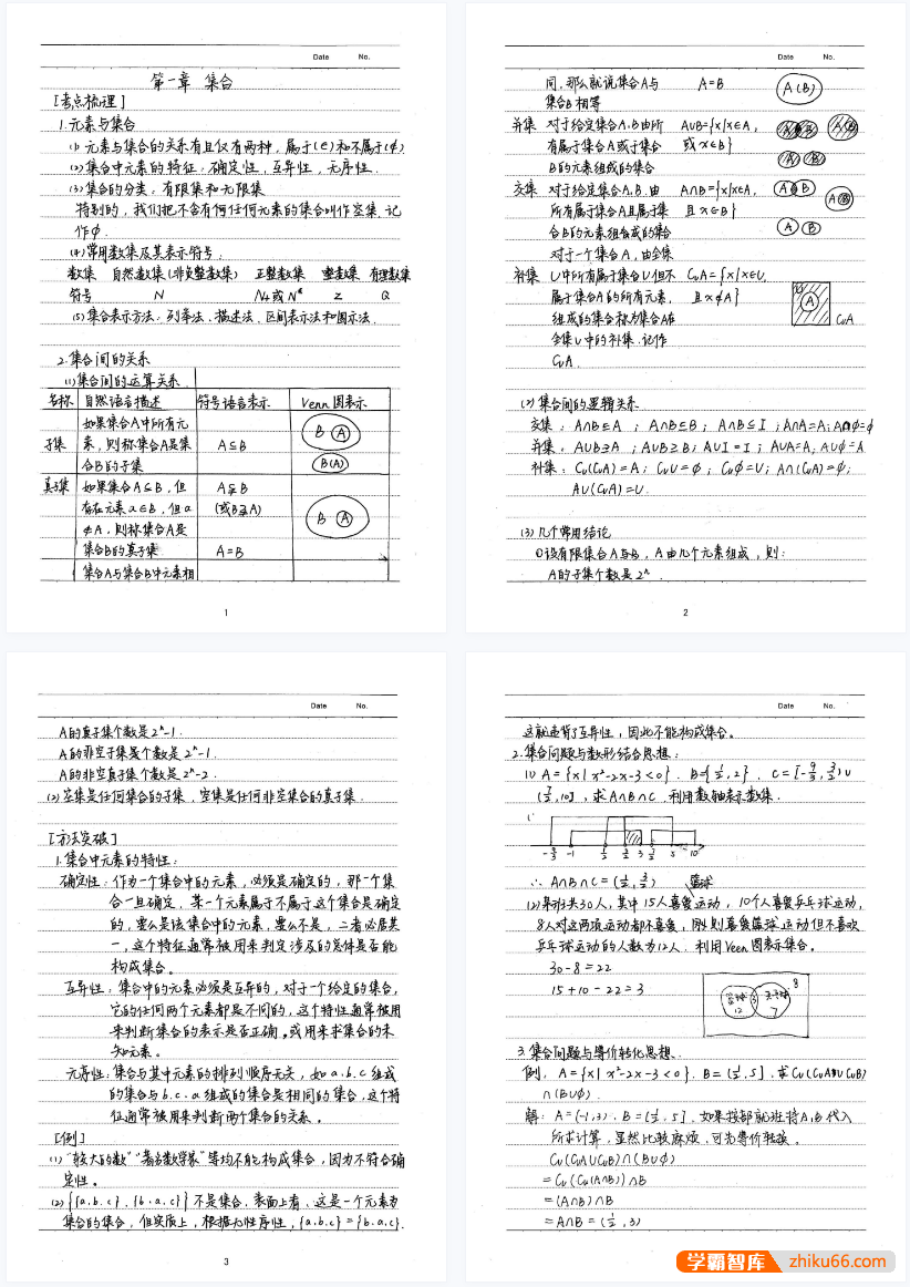 高中全科目衡水学霸笔记全手写高清电子版(理科)-高中综合-第2张