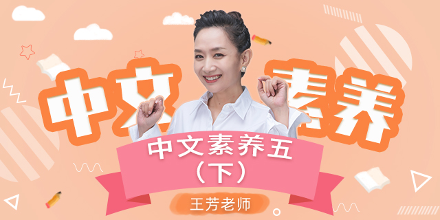 [王芳大语文中文素养课]小学语文五年级（下）[部编版]