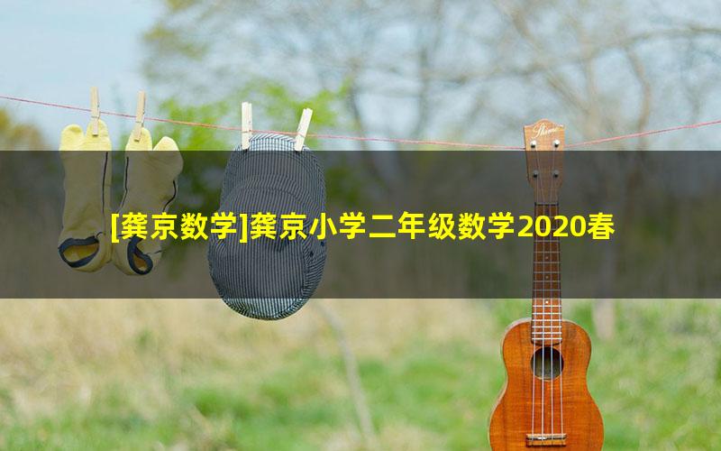 [龚京数学]龚京小学二年级数学2020春季班