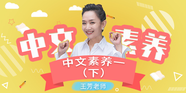 [王芳大语文中文素养课]小学语文一年级（下）[部编版]